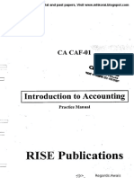 CAF 01 Rise Practice Manual Book 1