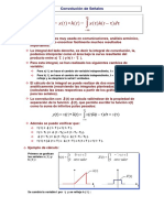 Convolución de Señales. en Tiempo