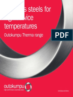 Stainless Steels For High Service Temperatures: Outokumpu Therma Range