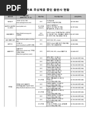 교과서 다운로드 사이트 정리 | Pdf