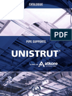 Unistryt Pipe Supports Catalogue