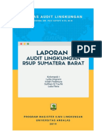 Laporan Audit Lingkungan Rumah Sakit Kelompok I