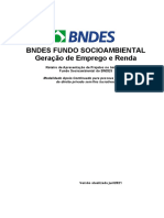 BNDES Fundo Socioambiental apoio emprego renda