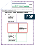 Ficha Los Trabajadores de La Localidad Semana 10