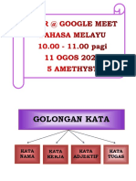 Tatabahasa - Golongan Kata