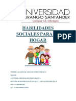 HABILIDADES SOCIALES PARA EL HOGAR