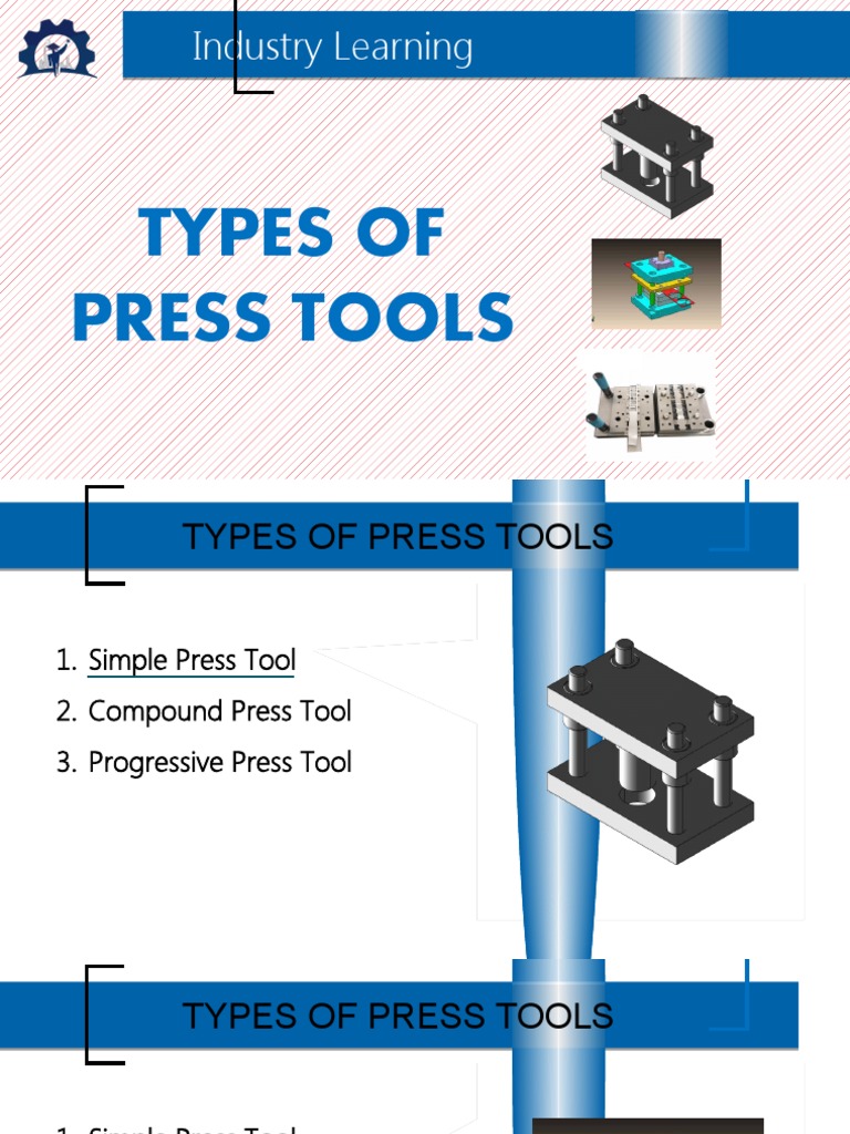 Types of Press Tool PDF