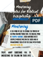 3 Mentoring Principles For Biblical Discipleship