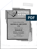 1931 National Air Races Program