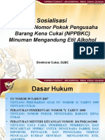 Sosialisasi - NPPBKC Mmea - 0