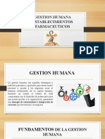 Gestion Humana Establecimientos Farmaceuticos