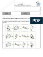 2º. Ciencias. Evaluación Unidad 2