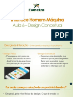 Aula 6 - Interação Humano-Computador - Design Conceitual