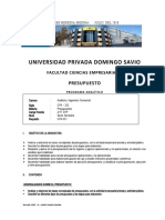 Texto Guia de Presupuesto y Programacion Segun El Programa Analitico Ok