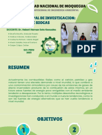 Proyecto Grupal de Investigación - Producción de Biogas - Ingeniería Ambiental - Unam - Ilo - Moquegua - Perú