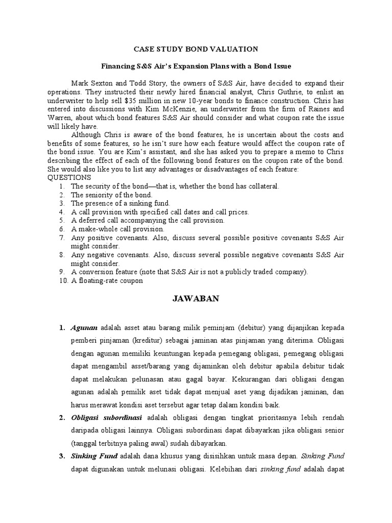 Dampak Fitur Obligasi pada Suku Bunga | PDF