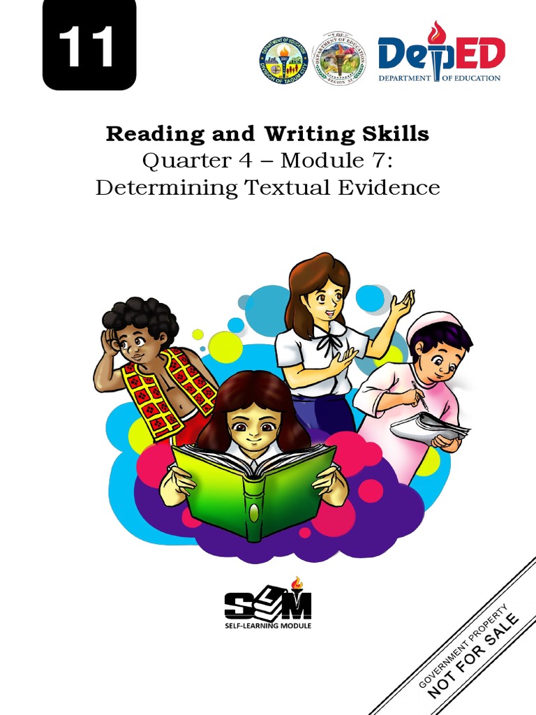 Reading and Writing Skills Quarter 4 Module 7 Determining Textual