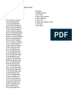 Part 3 Text To Columns - Sorting Data - Printing of Titles