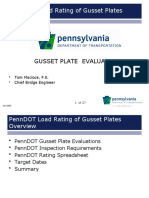 Penndot Load Rating of Gusset Plates