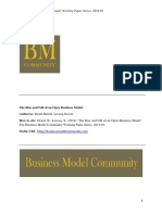 The Business Model Community Working Paper Series, 2014-01