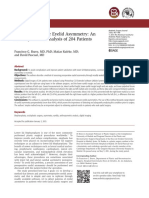 Incidence of Lower Eyelid Asymmetry: An Anthropometric Analysis of 204 Patients