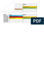 Horario Semestre 5