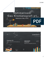 Optimalisasi Gas Kromatografi - Injektor