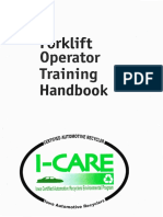 Forklift Operator Handbook