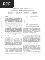 An Application in Lake Temperature Modeling