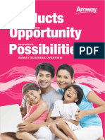 Amway Business Opportunity Brochure
