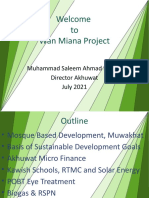 Wan Miana Project July 2021