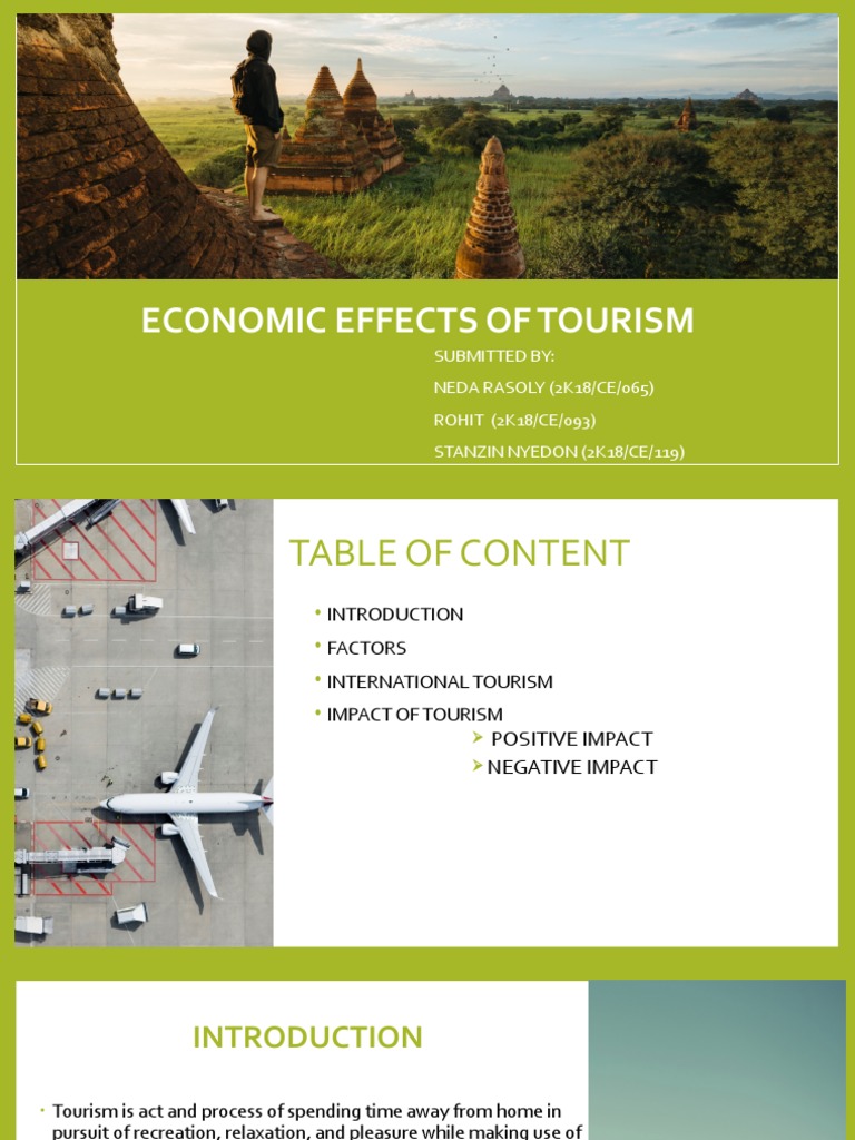 Economic Impact of Tourism Analysis | PDF | Tourism | Taxes