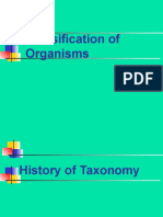Classification of Organism