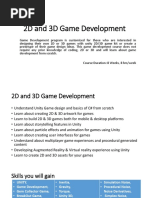 2D-3D Game Design