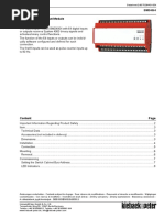 BMD4064 Input/Output Module Application