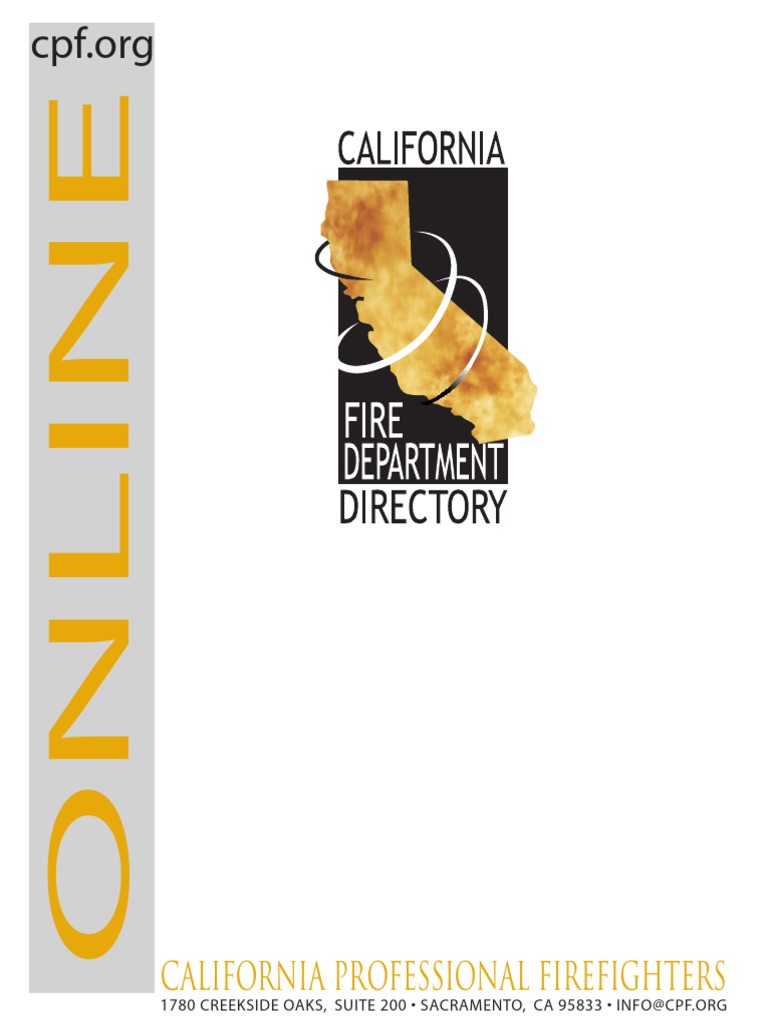 California Fire Departments Directory | PDF | National Security ...