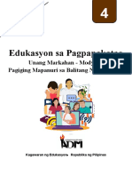 EsP4 - Q1 - Mod2 - Pagiging Mapanuri Sa Balitang Napakinggan - v3