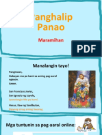 Fil 3 - s2 - Panghalip Panao