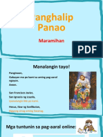 Fil 3 - s1 - Panghalip Panao