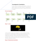 Etapas de Una Investigación Cuantitativa: Proceso Cuantitativo