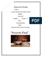 CASOS de DERECHO Fernando Israel Castillo Sánchez 5C