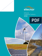 Elecnor 2018 Informe Huella de Carbono A4 Individual Espanol