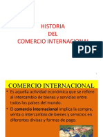 Historia Del Comercio Internacional