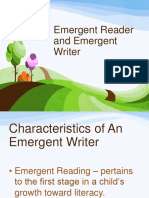 Emergent Reader and Emergent Writer