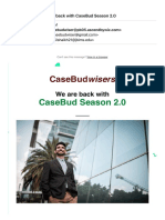 Casebudwisers: Casebud Season 2.0