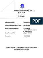 LEMBAR JAWABAN TMK PDGK4504 Materi Dan Pembelajaran Bahasa Indonesia SD