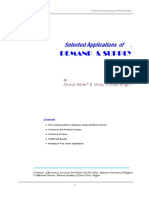 Applications of Demand and Supply