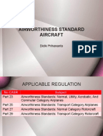 Airworthiness Standard Aircraft: Didik Prihananto