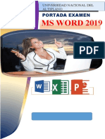 Examen de Word