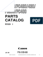 45796816 Canon PC 420 Personal Copier Technical Specification Manual